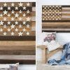 Wooden American Flag Wall Art (Photo 24 of 25)