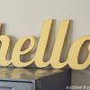 Wooden Word Wall Art (Photo 12 of 20)
