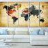 20 Best Collection of Large World Map Wall Art