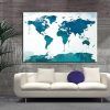 World Map for Wall Art (Photo 23 of 25)