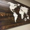Wooden World Map Wall Art (Photo 3 of 20)