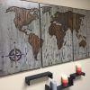 World Map Wood Wall Art (Photo 4 of 20)