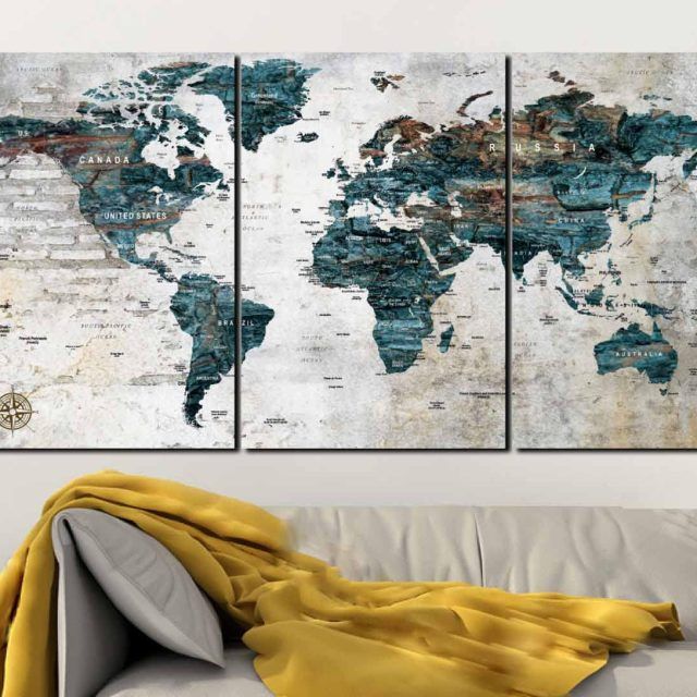  Best 15+ of Globe Wall Art