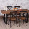 Iron and Wood Dining Tables (Photo 17 of 25)