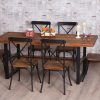 Iron and Wood Dining Tables (Photo 18 of 25)