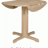 Round Dual Drop Leaf Pedestal Tables (Photo 8 of 15)