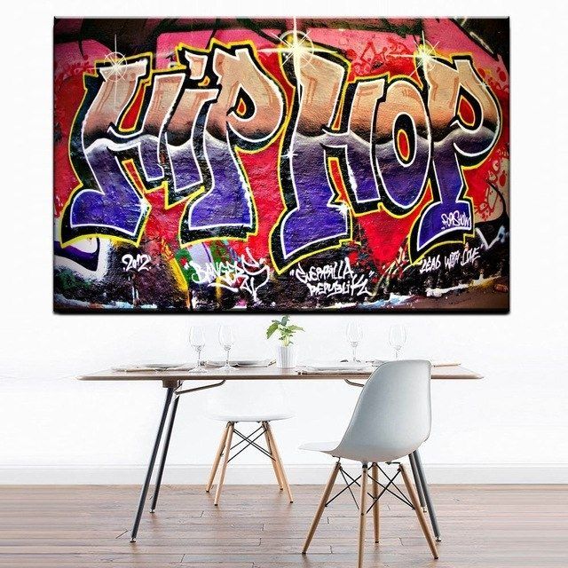 The 10 Best Collection of Hip Hop Wall Art