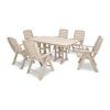 Laconia 7 Pieces Solid Wood Dining Sets (Set of 7) (Photo 23 of 25)