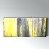 Yellow and Grey Abstract Wall Art (Photo 12 of 15)