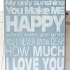 You Are My Sunshine Wall Art (Photo 7 of 10)