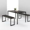 Rossiter 3 Piece Dining Sets (Photo 12 of 25)