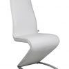 White Leather Dining Chairs (Photo 25 of 25)
