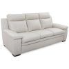 Travis Dk Grey Leather 6 Piece Power Reclining Sectionals With Power Headrest & Usb (Photo 10 of 25)