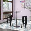 Laurent 7 Piece Counter Sets With Upholstered Counterstools (Photo 21 of 25)