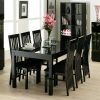 Black Gloss Dining Tables and 6 Chairs (Photo 4 of 25)